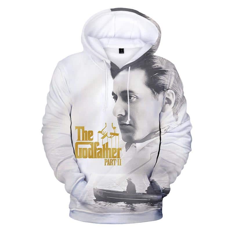 3D Printed The Godfather Hoodie - Movie Streetwear Pullover Sweatshirts