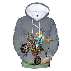 3D Printed The Legend of Zelda Hoodie Sweatshirts - Hooded Long Sleeve Hip Hop Coats