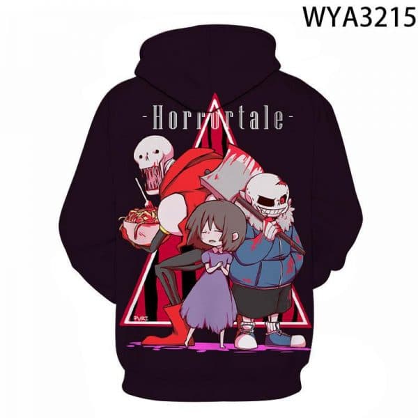3D Printed Undertale Hooded Pullovers Sweatshirts Hoodies