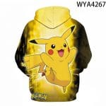 3D Printing Fashion Pokemon Hoodies - Cartoon Anime Sweatshirt Pullover