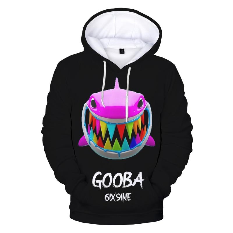 6ix9ine Gooba 3D Printed Hoodie Sweatshirts