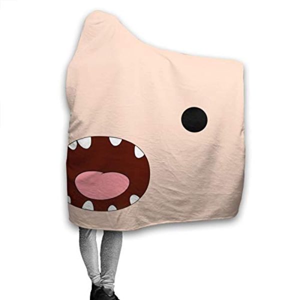 Adventure Time Hooded Blanket - Soft and Warm Flannel Fluffy Wearable Hooded Blanket