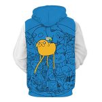 Adventure Time Hoodies - Jake Unisex 3D Pullover Hooded Sweatshirt