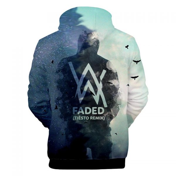 Alan Walker Hoodies - Light Blue Hoodie