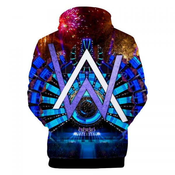 Alan Walker Hoodies - Pullover Cool Blue Hoodie