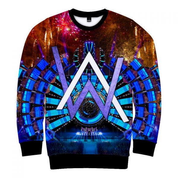 Alan Walker Hoodies - Pullover Cool Blue Hoodie