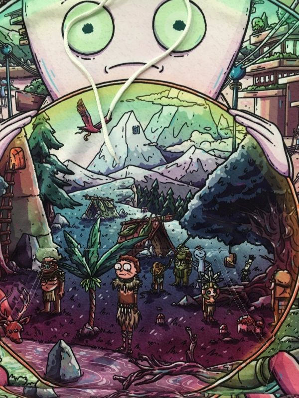 Amazing Multiverse Matrix | Rick and Morty 3D Hoodie