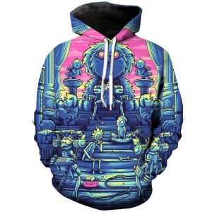 Amazing Worlds | Rick and Morty 3D Printed Unisex Hoodies