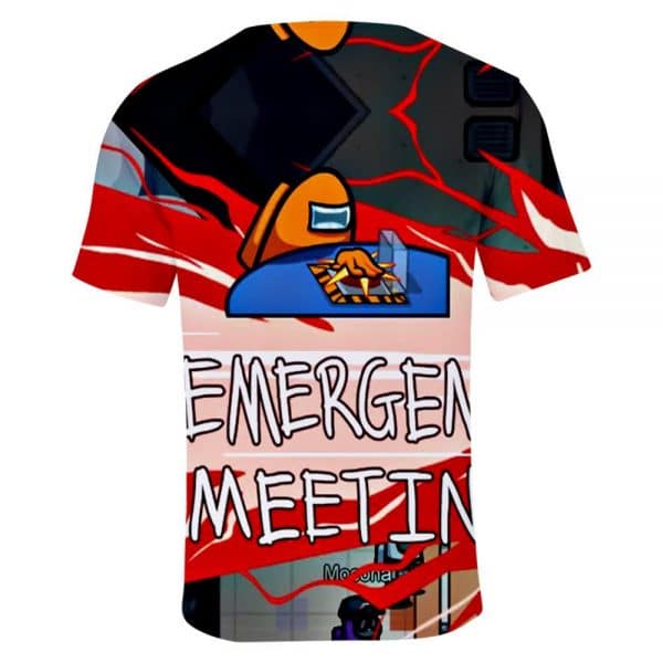 Among Us 3D Printed Casual T-Shirt