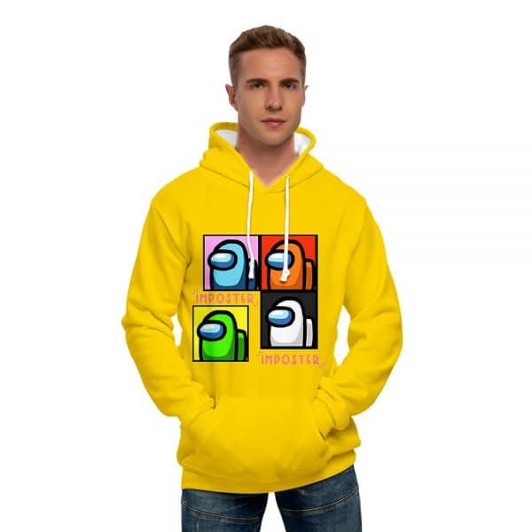 Among Us Hoodies - 3D Printed Pullover