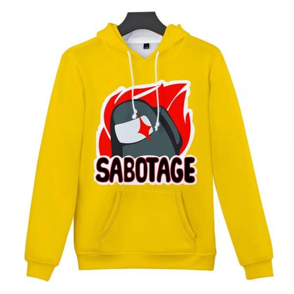 Among Us Hoodies - 3D Printed Pullover