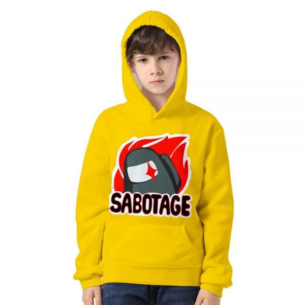 Among Us Hoodies - 3D Printed Pullover