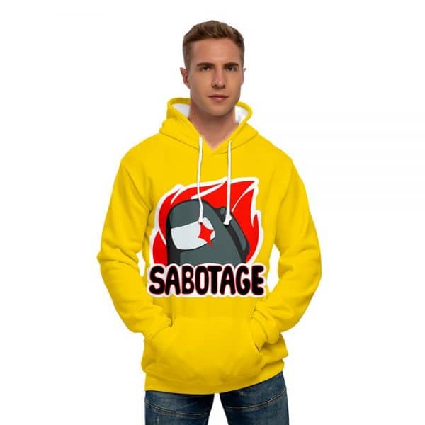 Among Us Hoodies - 3D Printed Pullover