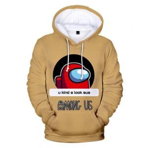 Among Us Hoodies - 3D Printed Pullover