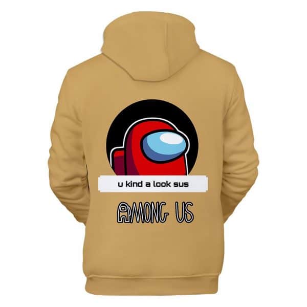 Among Us Hoodies - 3D Printed Pullover