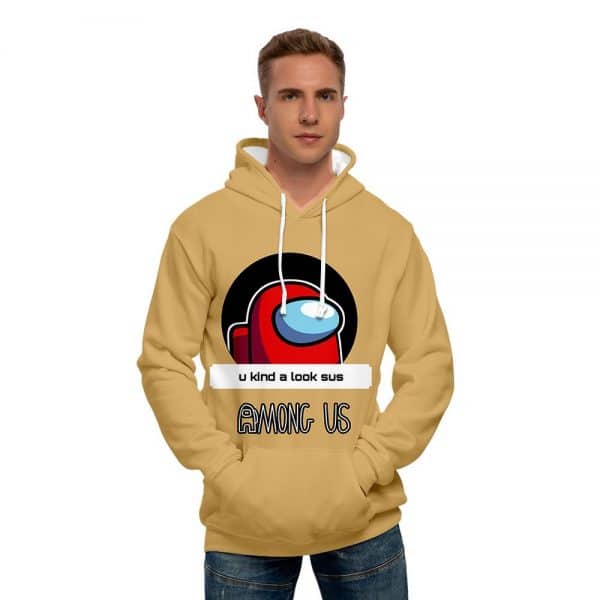 Among Us Hoodies - 3D Printed Pullover