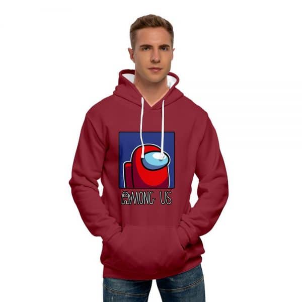 Among Us Hoodies - 3D Printed Pullover