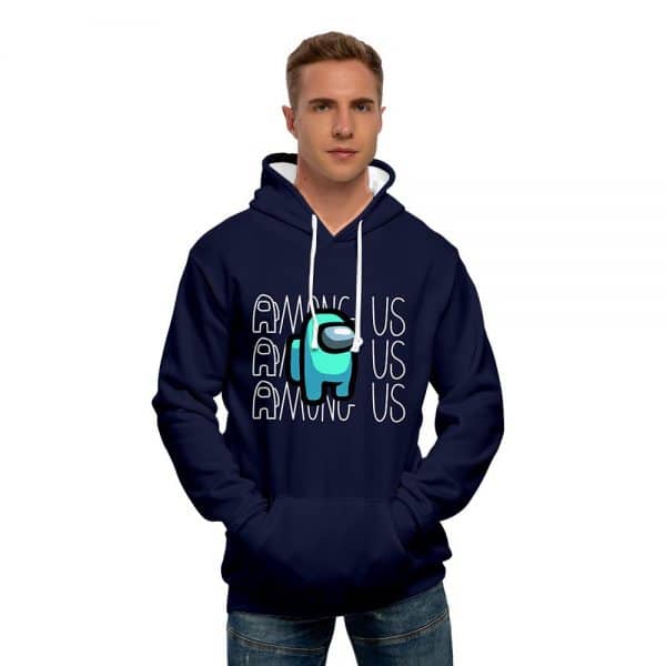 Among Us Hoodies - 3D Printed Pullover