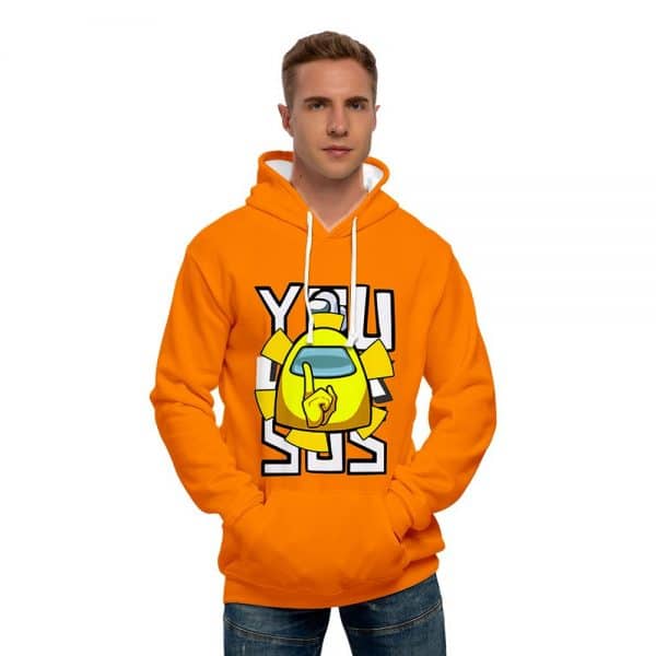 Among Us Hoodies - 3D Printed Pullover