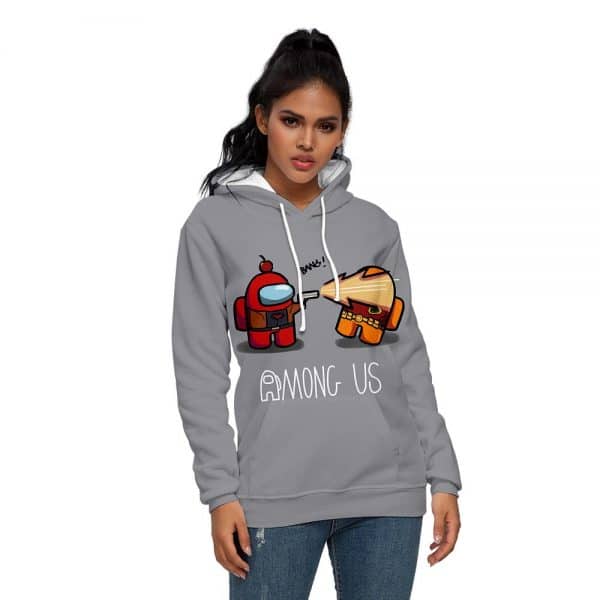 Among Us Hoodies - 3D Printed Pullover