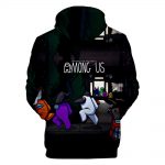 Among Us Zipper Hoodie Sweatshirt - 3D Printed Casual Pullover