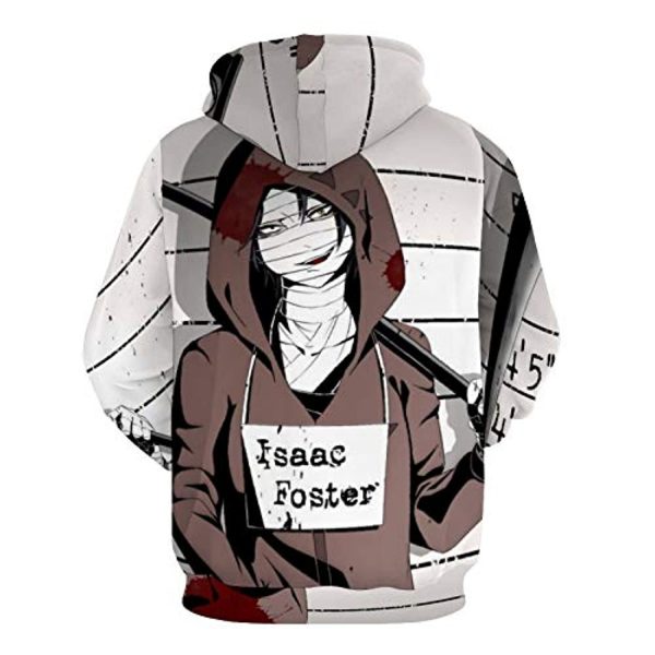 Angels of Death Hoodie - Isaac Foster 3D Print Hooded Jumper