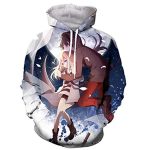 Angels of Death Hoodie - Isaac Foster Rachel Gardner 3D Print Hooded Jumper