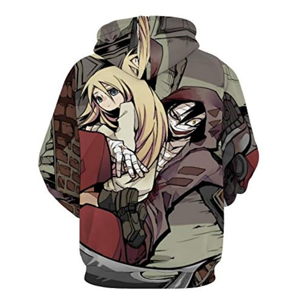 Angels of Death Hoodie - Isaac Foster Rachel Gardner 3D Print Hooded Jumper