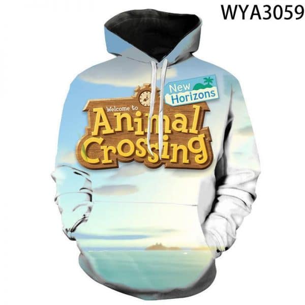 Animal Crossing 3D Printed Hoodies Sweatshirts Hooded Pullover