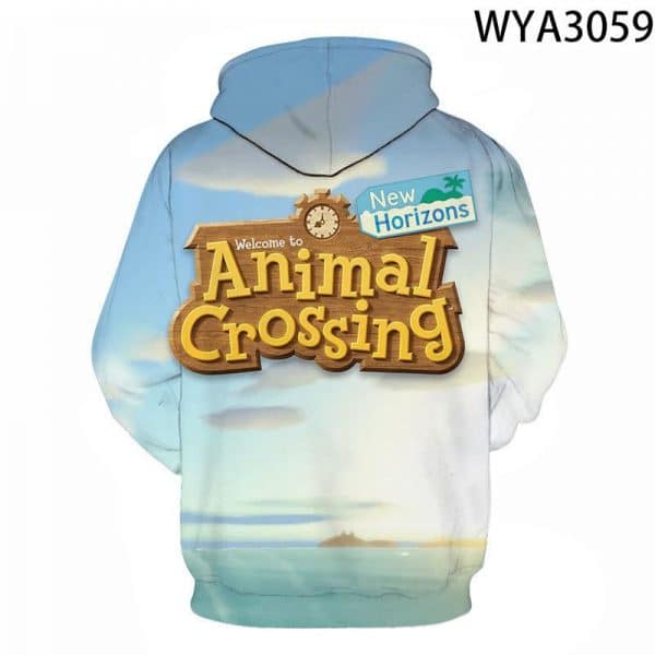 Animal Crossing 3D Printed Hoodies Sweatshirts Hooded Pullover