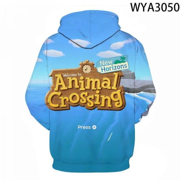 Animal Crossing 3D Printed Hoodies Sweatshirts Hooded Pullover