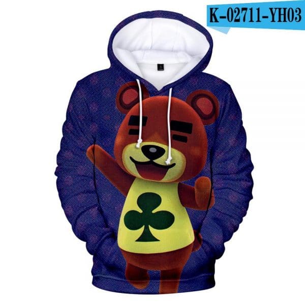 Animal Crossing Hooded Pullover Sweatshirts Hoodies