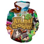 Animal Crossing Hoodies - Unisex Novelty 3D Hooded Pullover Sweatshirt with Pockets