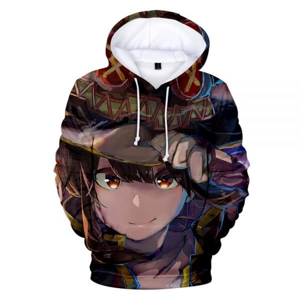 Anime 3D Hoodies - Megumin Konosuba Sweatshirts Sportswear