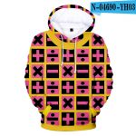 Anime 3D JOJO Bizarre Adventure Hoodie Sweatshirt