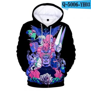 Anime 3D JOJO Bizarre Adventure Hoodie Sweatshirt