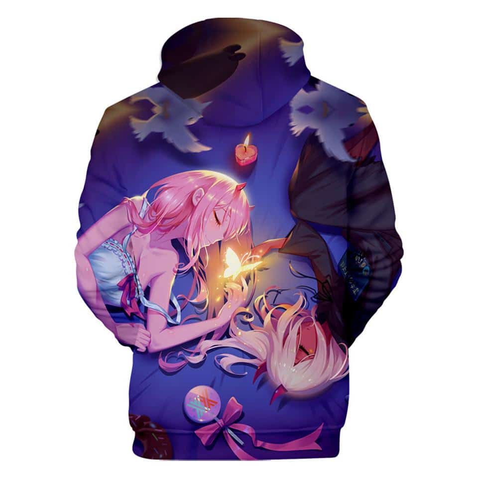 Anime 3d Printed Darling In The Franxx Hooded Pullovers Hoodies Anime Hoodie Shop 