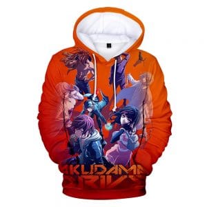 Anime Akudama Drive 3D Print Hooded Sweatshirts Hoodies