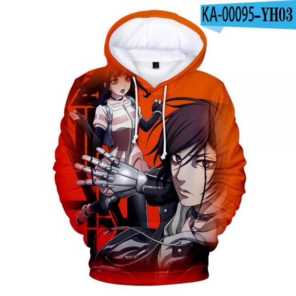 Anime Akudama Drive 3D Print Hooded Sweatshirts Hoodies