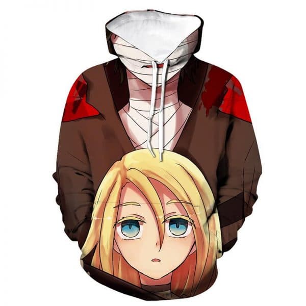 Anime Angels Of Death Hoodies - 3D Print Hooded Sweatshirt Pullover