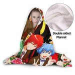 Anime Assassination Classroom Hooded Blanket - Flannel Warm Blanket