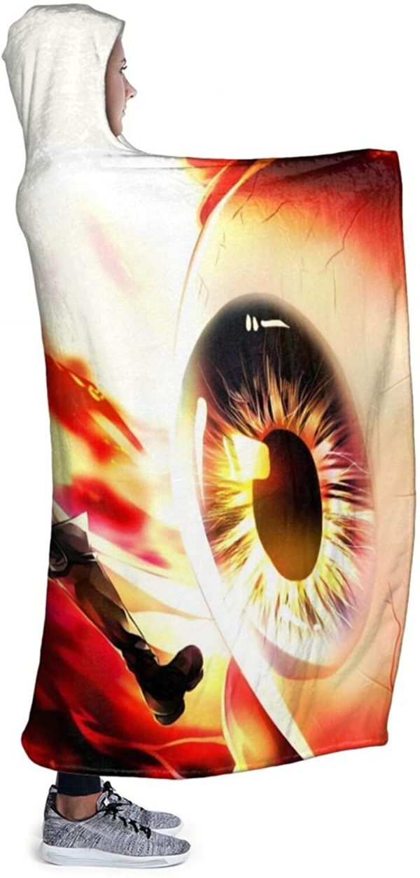 Anime Attack On Titan Hooded Blanket