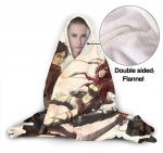 Anime Attack On Titan Throw Wearable Hooded Blanket