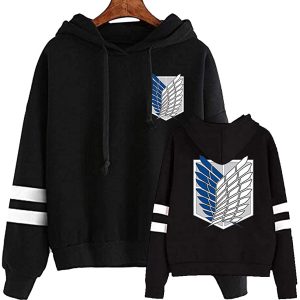 Anime Attack on Titan Wings of Freedom Printed Cozy Hoodies Sweatshirts Pullovers