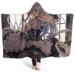 Anime Azur Lane Flannel Hooded Blanket - Throw Blanket