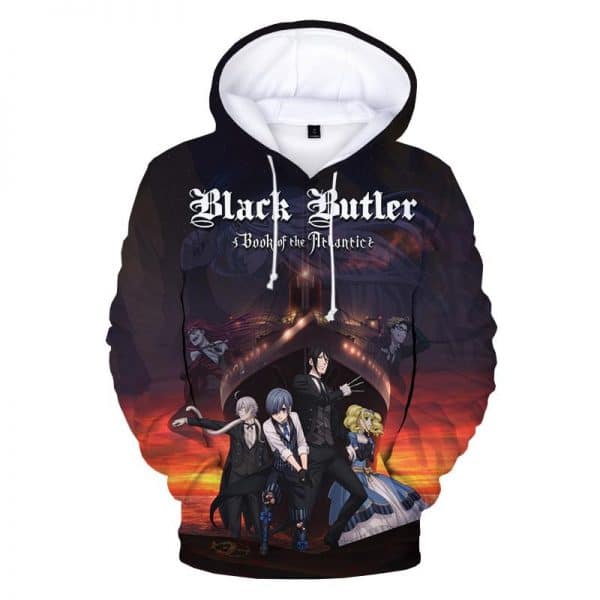 Anime Black Butler Hoodies - 3D Print Sweatshirts Pullovers