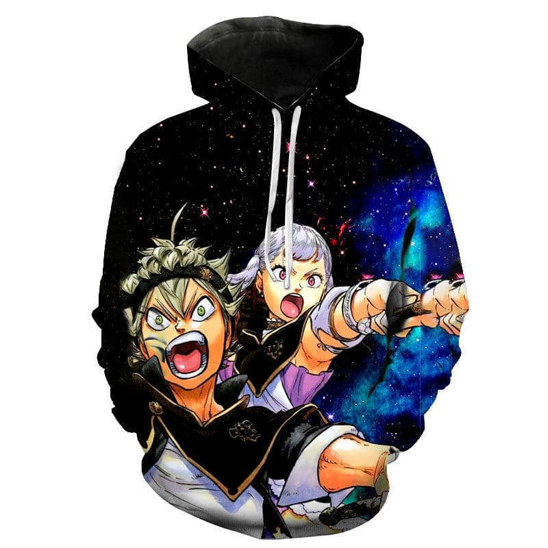 Anime Black Clover 3D Printed Hoodies Pullover
