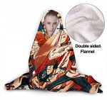 Anime Black Clover Hooded Blanket - Fleece Flannel Warm Throw Blanket