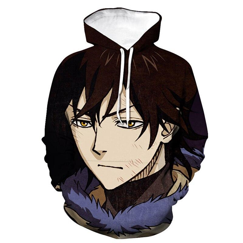 Anime Black Clover Hoodies - 3D Printed Hooded Pullover