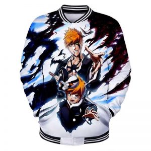 Anime Bleach 3D Jacket Coat Sweatshirts